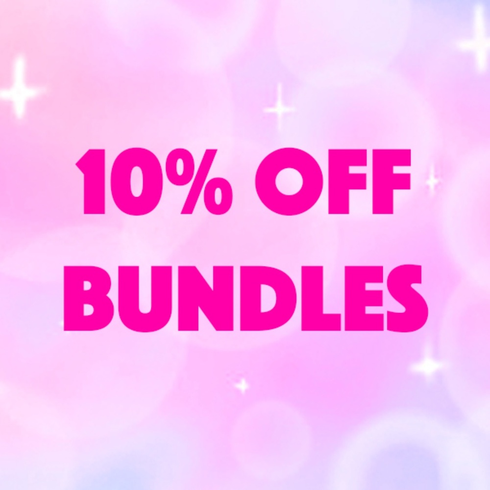 ✨10% OFF BUNDLES✨